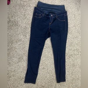 Old Navy Rockstar Maternity Jeans Dark Wash Size 18